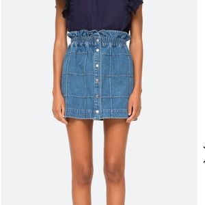 NWOT SeaNY Dagmar Denim Skirt